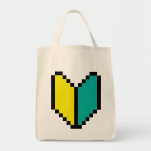 8 Bit Pixel Wakaba / Shoshinsha Mark Tragetasche