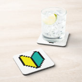 8 Bit Pixel Wakaba / Shoshinsha Mark Untersetzer (Rechte Seite)