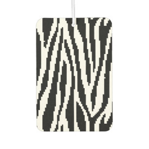 8 Bit Pixel Zebra Print Design Muster Autolufterfrischer