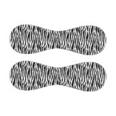 8 Bit Pixel Zebra Print Design Muster Baseball (Paneele)