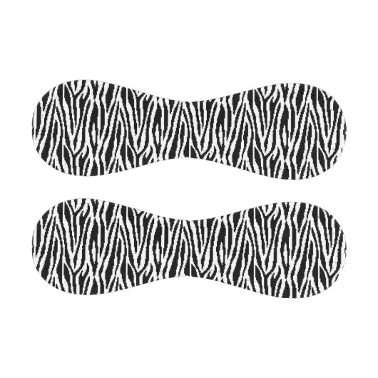 8 Bit Pixel Zebra Print Design Muster Baseball (Paneele)