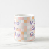 8-Bit-Regenbogen-Computermug für Videospiel-Mädche Kaffeetasse (Mittel)