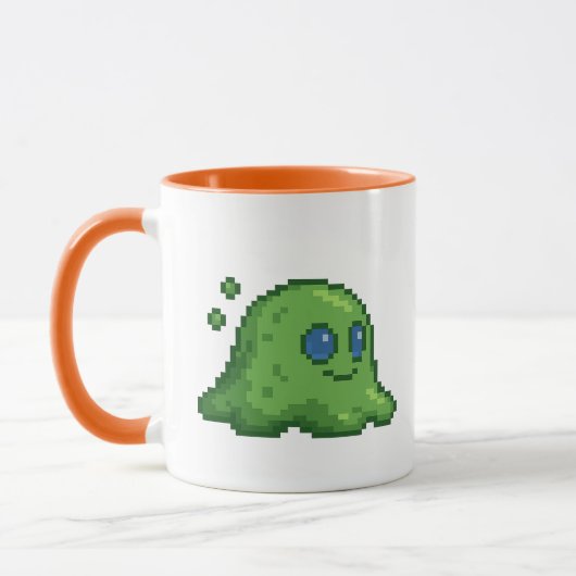 8-Bit Retro-Blase Tasse (Links)