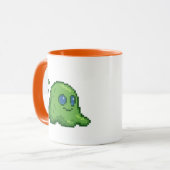 8-Bit Retro-Blase Tasse (Vorderseite Links)