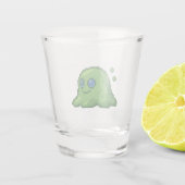 8-bit Retro Blob Schnapsglas (Rückseite)