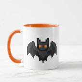 8-Bit-Retro-Fledermaus Tasse (Links)