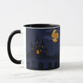 8-Bit Retro-Geisterburg Tasse (Links)