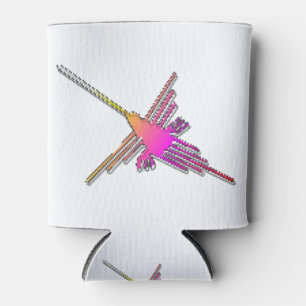 8 Bit Retro Video Game Nazca Lines Hummingbird Dosenkühler