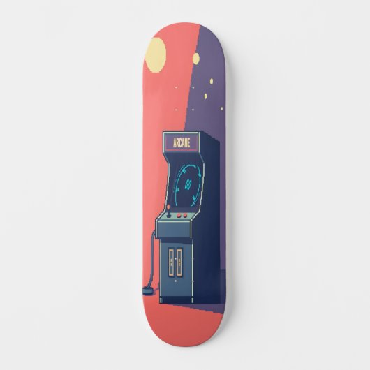 8-Bit-Ride-Edition 3 Skateboard (Vorderseite)