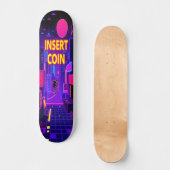 8-Bit-Ride-Edition 5 Skateboard (Vorderseite)