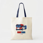 8-Bit Ride UTA Bus-Tasche Tragetasche (Vorne)