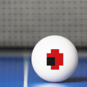 8 Bit Roter Pingpong-Ball Tischtennisball (Netto)