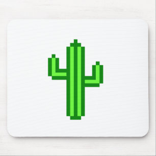 8-Bit Saguaro Cactus Mousepad