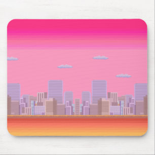 8-Bit-Skyline Mousepad