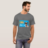 8-Bit-Spiel über Jack Russell T-Shirt (Vorne ganz)