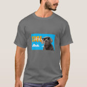 8-Bit-Spiel über Neopolitan Mastiff T-Shirt (Vorderseite)