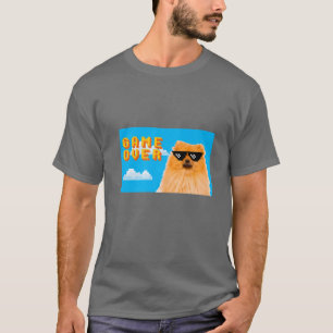 8-Bit-Spiel über Spitz T-Shirt
