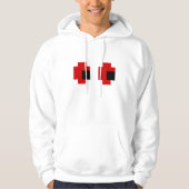 8 Bit Spooky Red Eyes Hoodie (Vorderseite)
