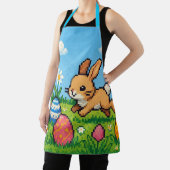 8-Bit süßer Osterhase/Kaninchen Schürze (InSitu)