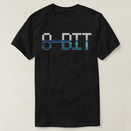8 BIT T-Shirt (Design vorne)