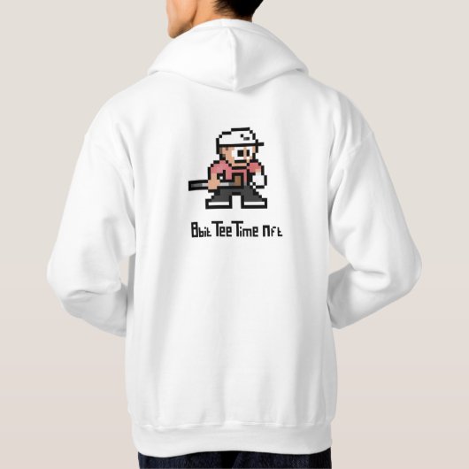 8-Bit T-Shirt Time Hoodie GEN2 v2 (Rückseite)