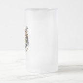 8 Bit Tiger Mattglas Bierglas (Mittel)