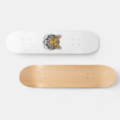 8 Bit Tiger Skateboard (Horizontal)