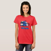 8-Bit-TRAX-T-Shirt T-Shirt (Vorne ganz)