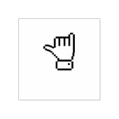 8-Bit-Typ Gummistempel (Prägung)