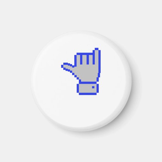 8-Bit-Typ Magnet (Vorne)