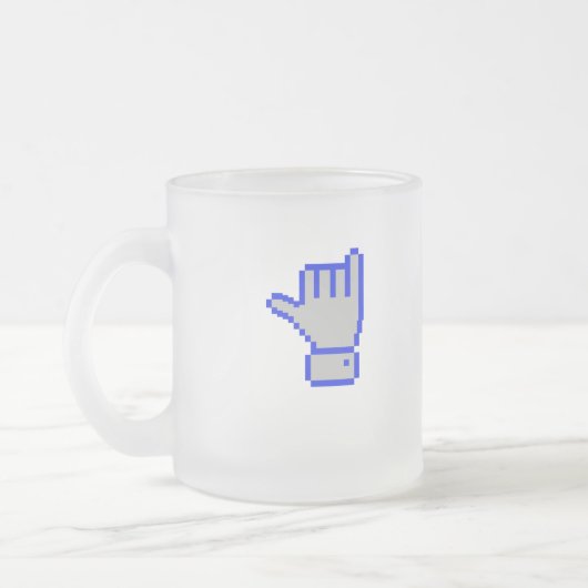 8-Bit-Typ Mattglastasse (Links)