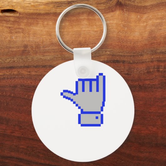 8-Bit-Typ Schlüsselanhänger (Vorderseite)