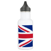 8 Bit Union Pixel Jack Edelstahlflasche (Links)
