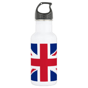 8 Bit Union Pixel Jack Edelstahlflasche