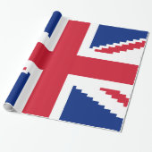 8 Bit Union Pixel Jack Geschenkpapier (Ungerollt)
