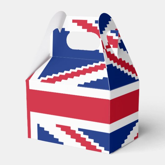 8 Bit Union Pixel Jack Geschenkschachtel (Vorderseite)