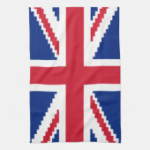 8 Bit Union Pixel Jack Handtuch (Vertikal)