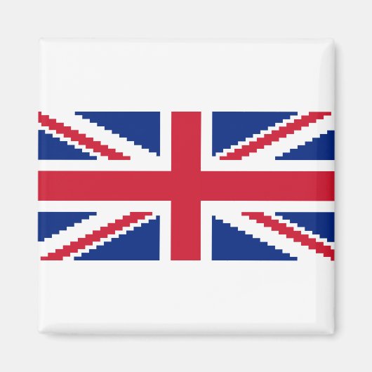 8 Bit Union Pixel Jack Magnet (Vorne)