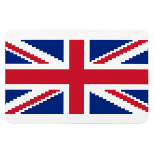 8 Bit Union Pixel Jack Magnet