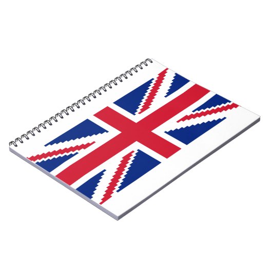 8 Bit Union Pixel Jack Notizblock (Linke Seite)