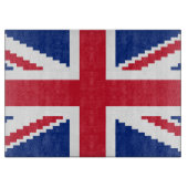 8 Bit Union Pixel Jack Schneidebrett (Vorderseite)