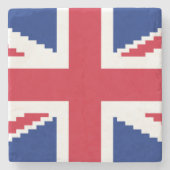 8 Bit Union Pixel Jack Steinuntersetzer (Vorderseite)