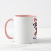 8 Bit Valentinstag Klassiker/Vintager Cupid Tasse (Links)