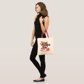 8 Bit Valentinstag Klassiker/Vintager Cupid Tragetasche (Vorderseite (Model))