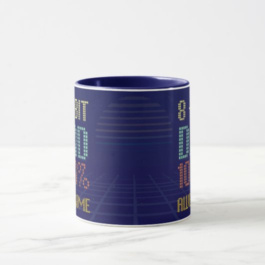 8 Bit VATER 100 Phantastisch Tasse (Zentrum)