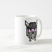8 Bit Viking Kaffeetasse (VorderseiteRechts)