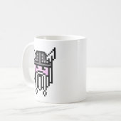8 Bit Viking Kaffeetasse (Vorderseite Links)