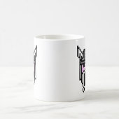 8 Bit Viking Kaffeetasse (Mittel)