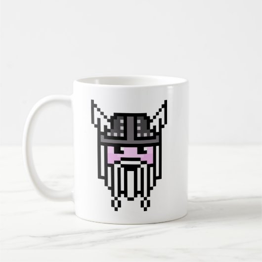 8 Bit Viking Kaffeetasse (Links)