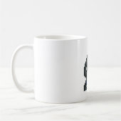 8-Bit-Werwolf Kaffeetasse (Links)